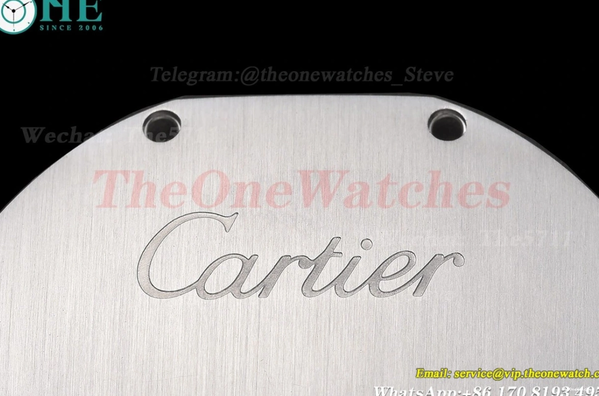 NH05 Cartier Red Ballon Dial LE Bleu GDF 33mm De SS 0416